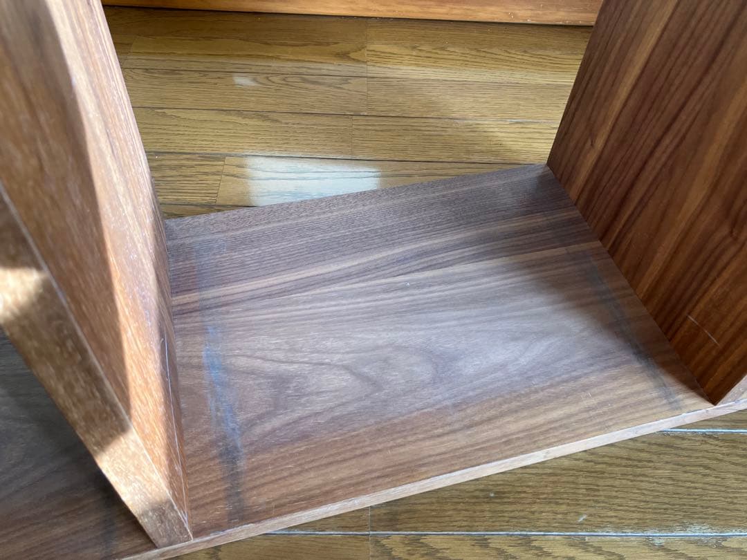 無印良品 スタッキングシェルフセット 5×3 ウォールナット 本棚 間仕切り