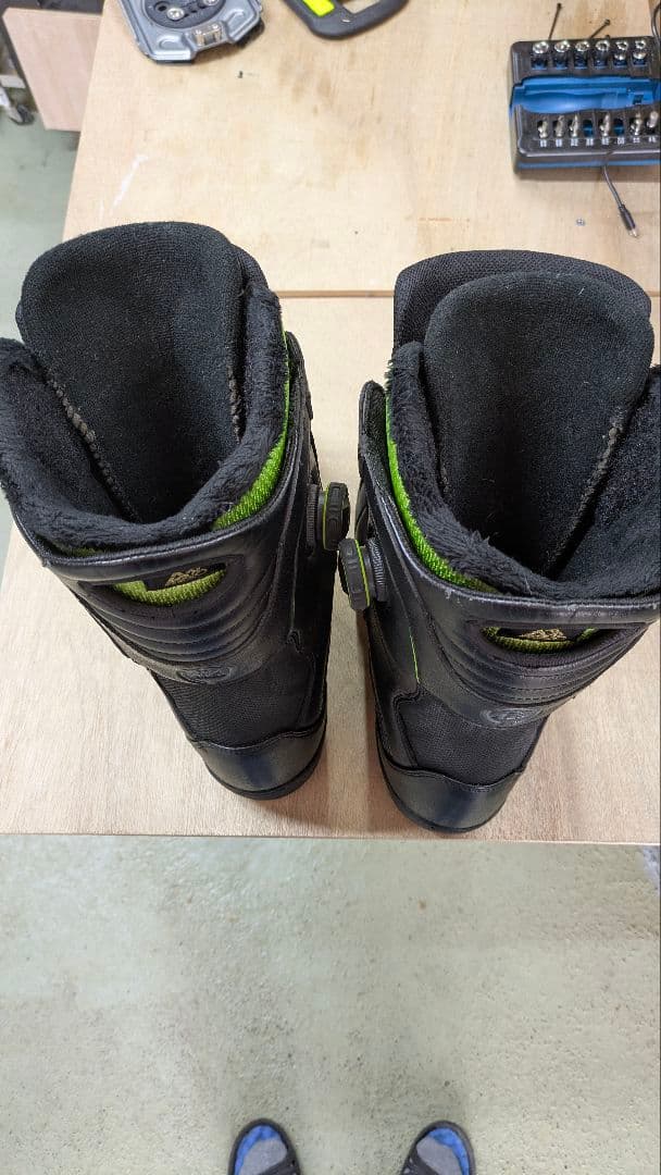 K2クリッカーブーツとビンディングのセット