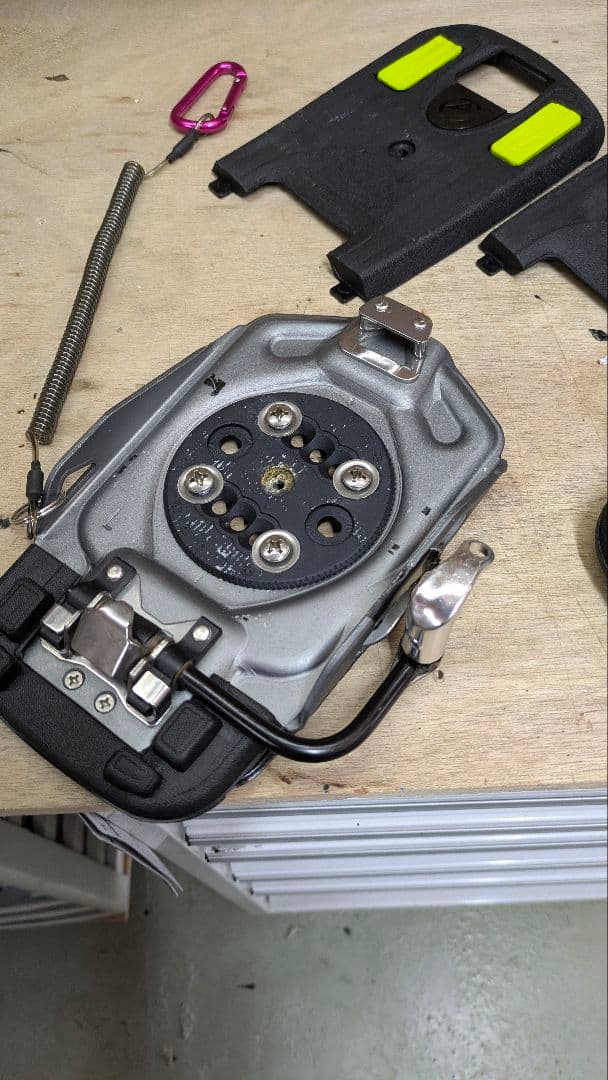 K2クリッカーブーツとビンディングのセット