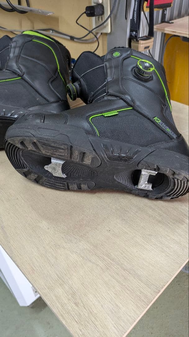 K2クリッカーブーツとビンディングのセット