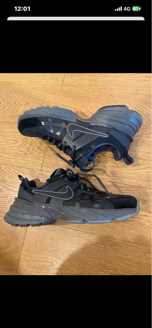 NIKE ナイキ V2K ラン GORE-TEX 24cm ブラック