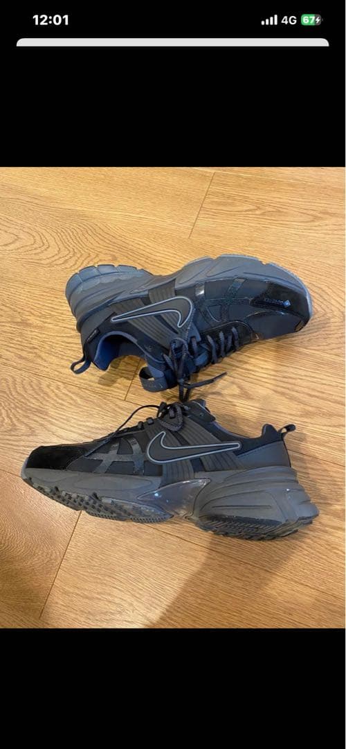 NIKE ナイキ V2K ラン GORE-TEX 24cm ブラック