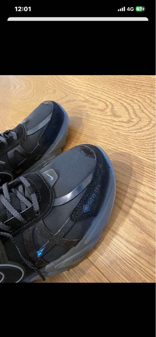 NIKE ナイキ V2K ラン GORE-TEX 24cm ブラック