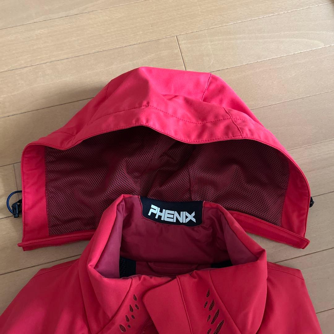 PHENIX 赤色 スキーウェア XLサイズ