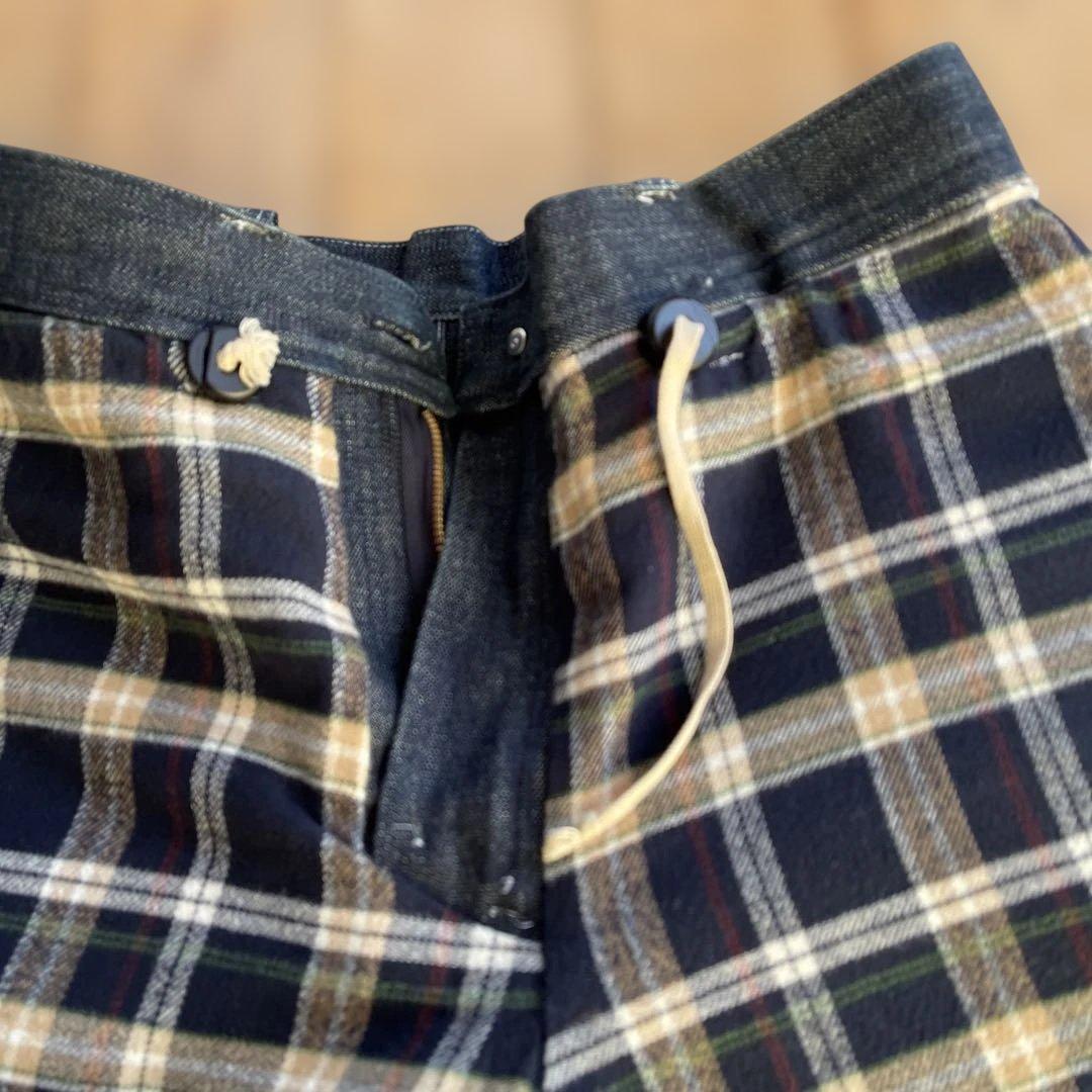 デニムのスキーパンツ