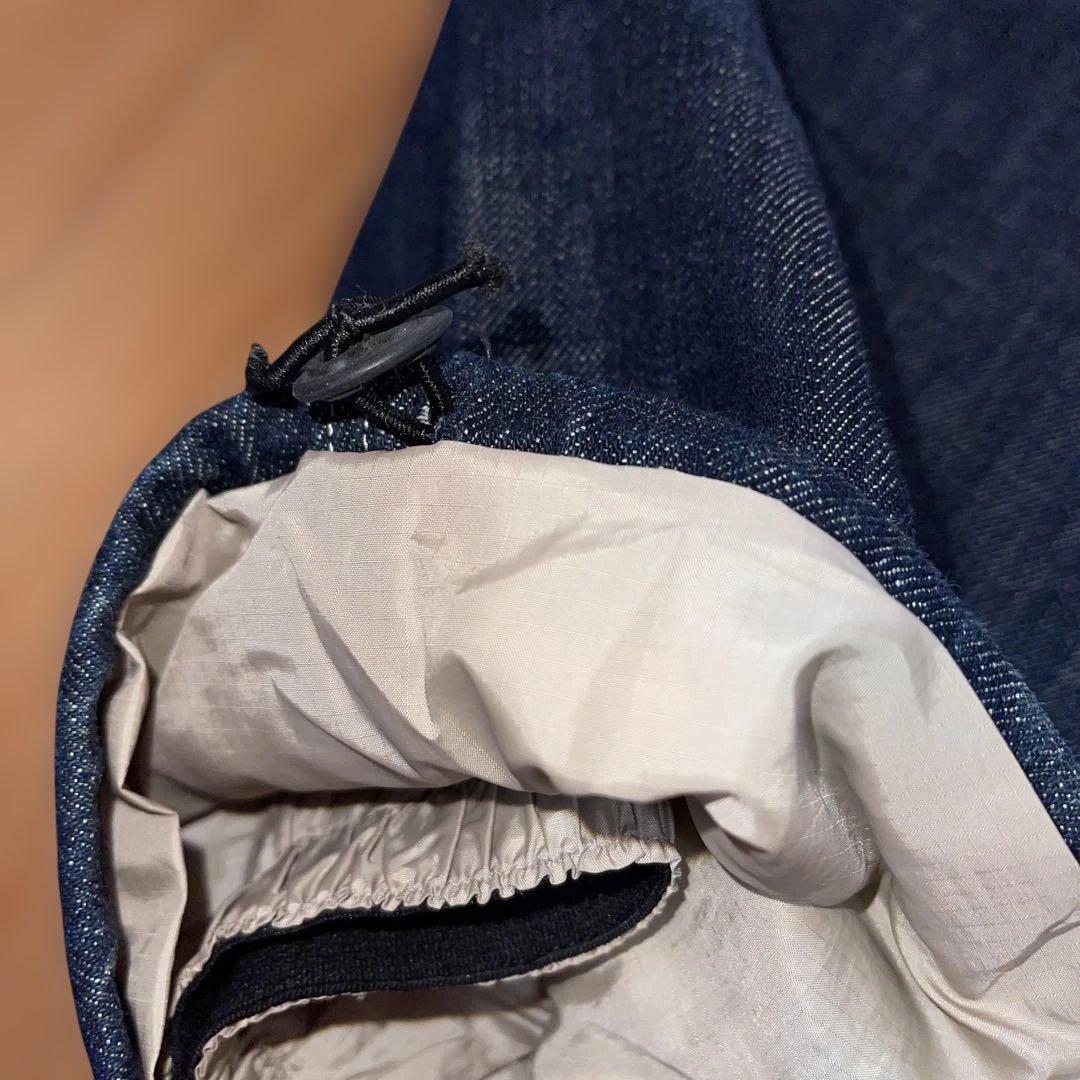 デニムのスキーパンツ