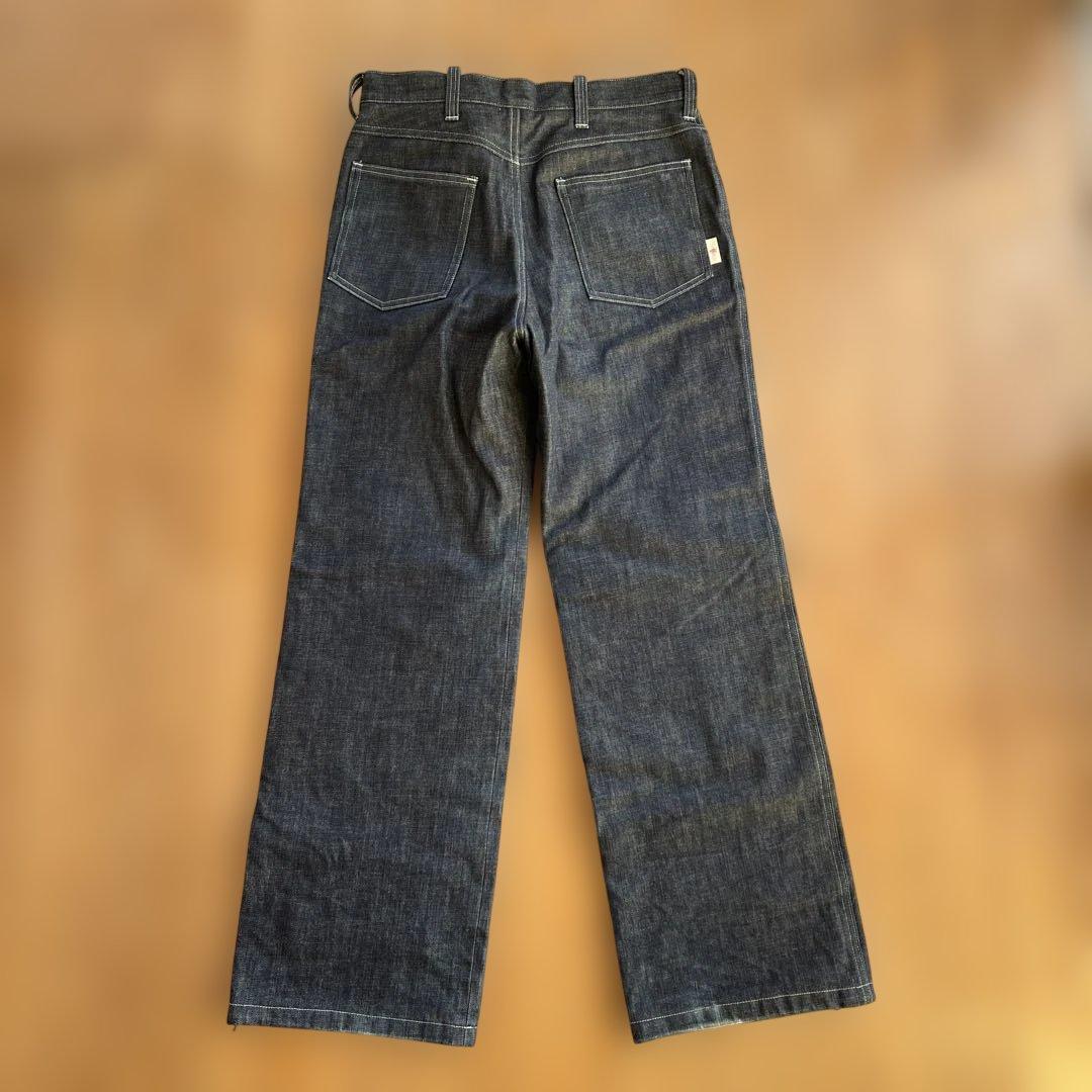 デニムのスキーパンツ