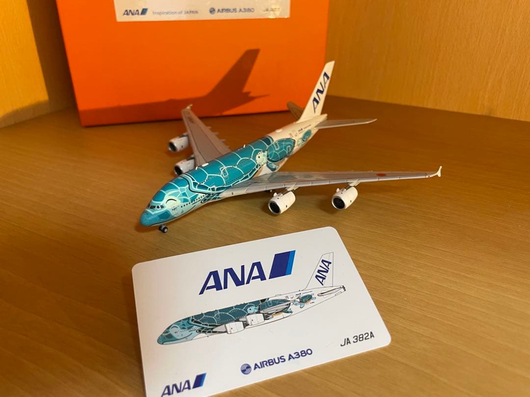 ア*進様 Jc Wings ANA A380 フライングホヌ 1/400 2026年最新】フライング