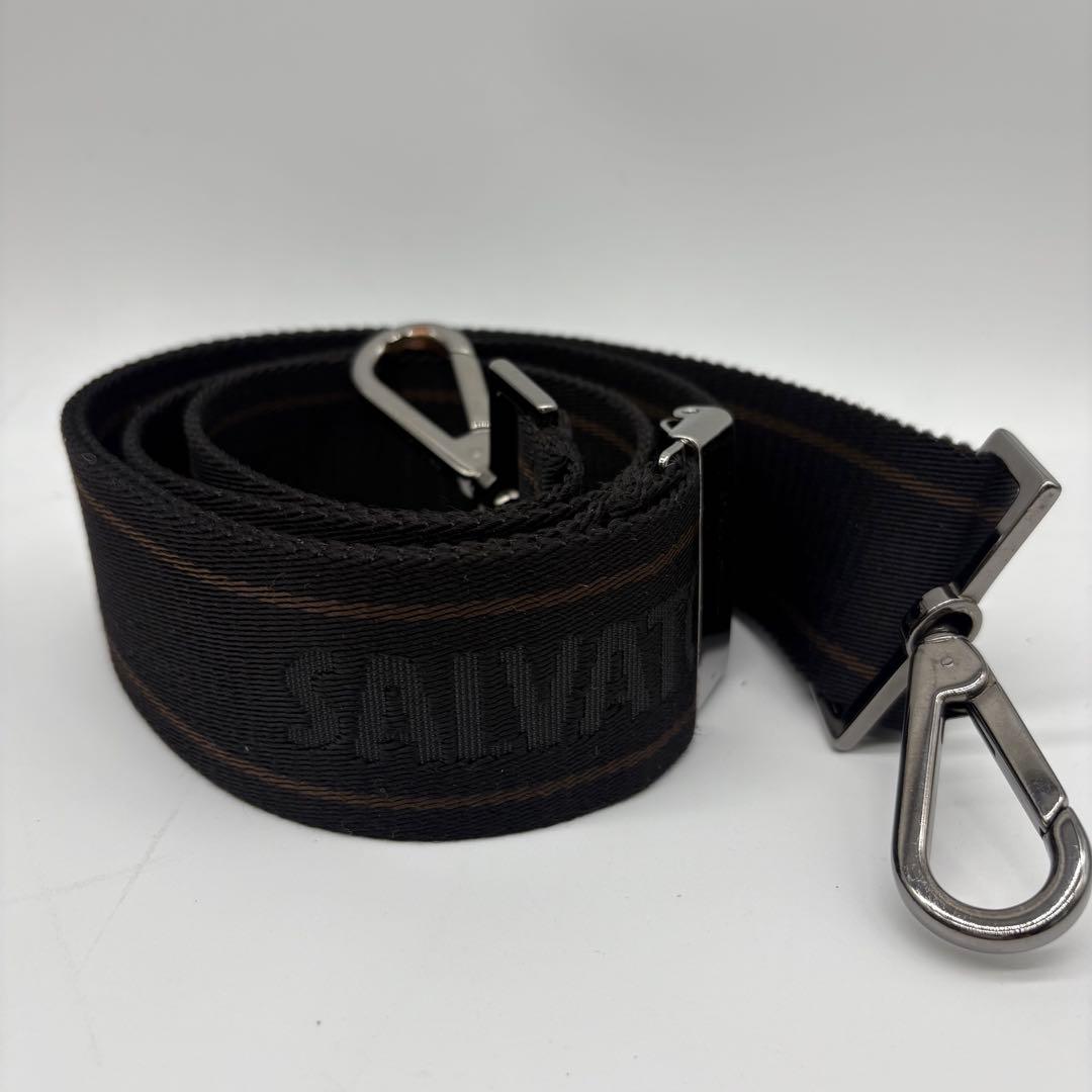 【良品！✨】Salvatore Ferragamo ショルダーバッグ ハンド 黒