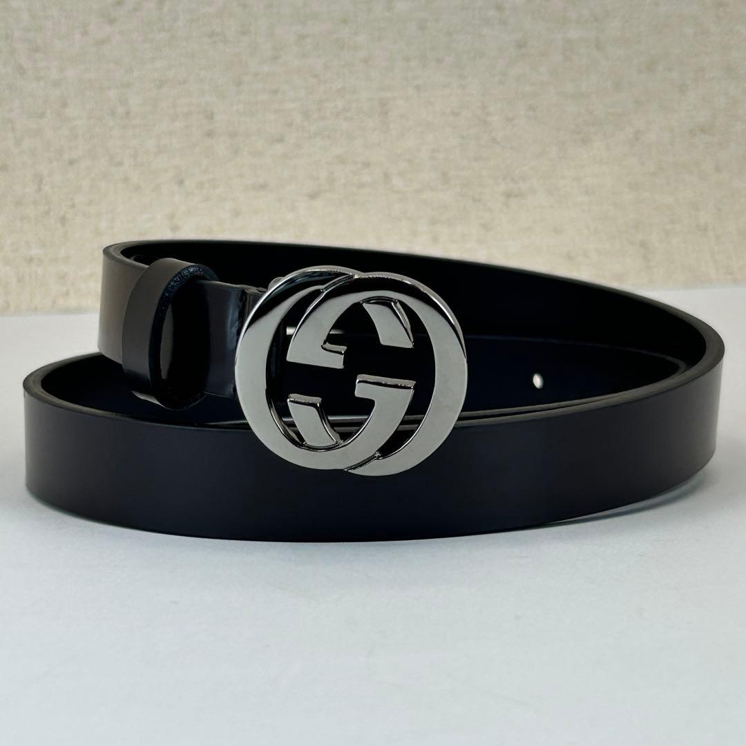 グッチ GUCCI ベルト インターロッキングGバックル