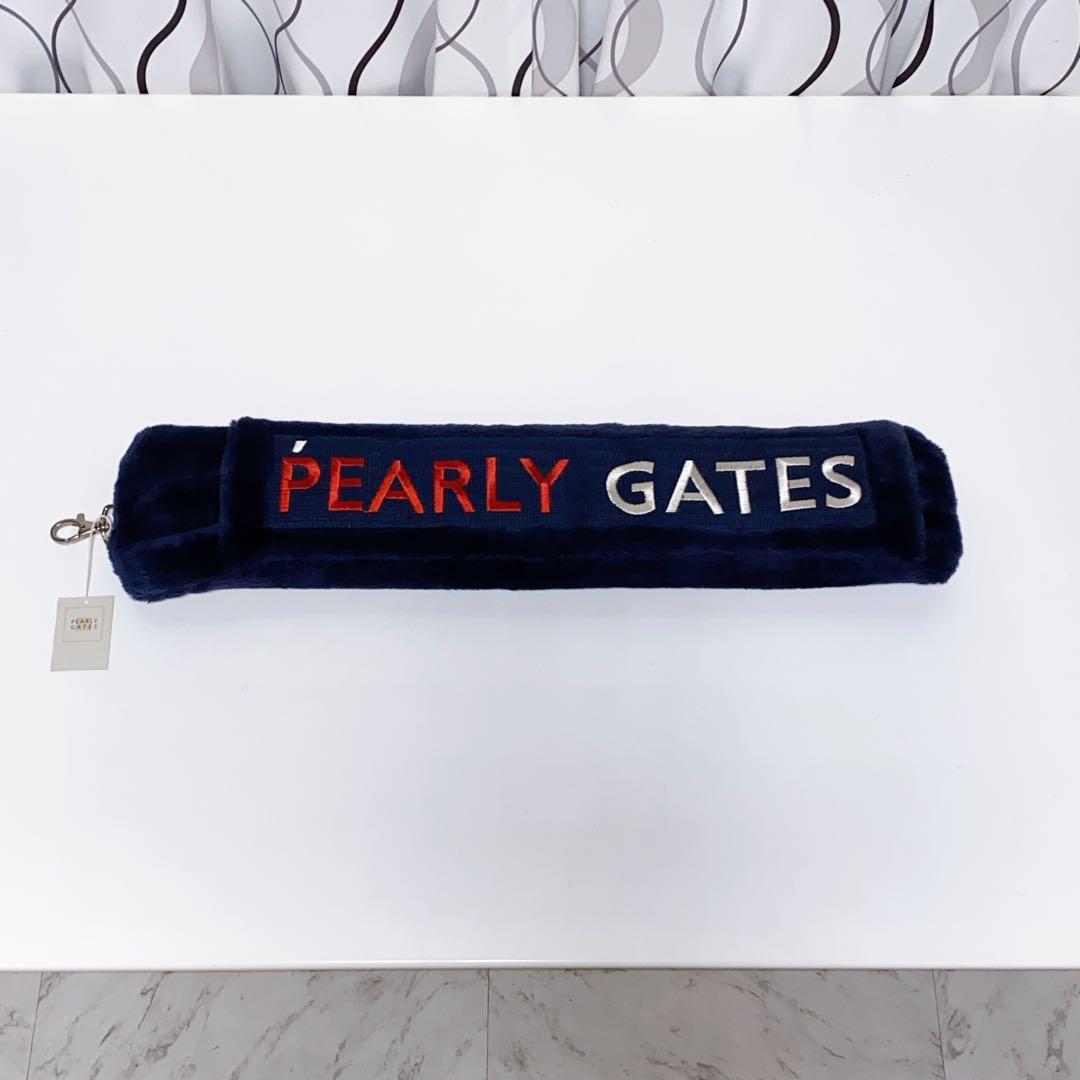 パーリーゲイツ ショルダーパッド ベルト 紺 ネイビー ゴルフ キャディ