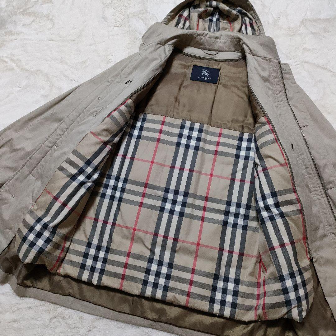 希少✨️美品 バーバリーロンドン ダウン ライナー 4way ステンカラー
