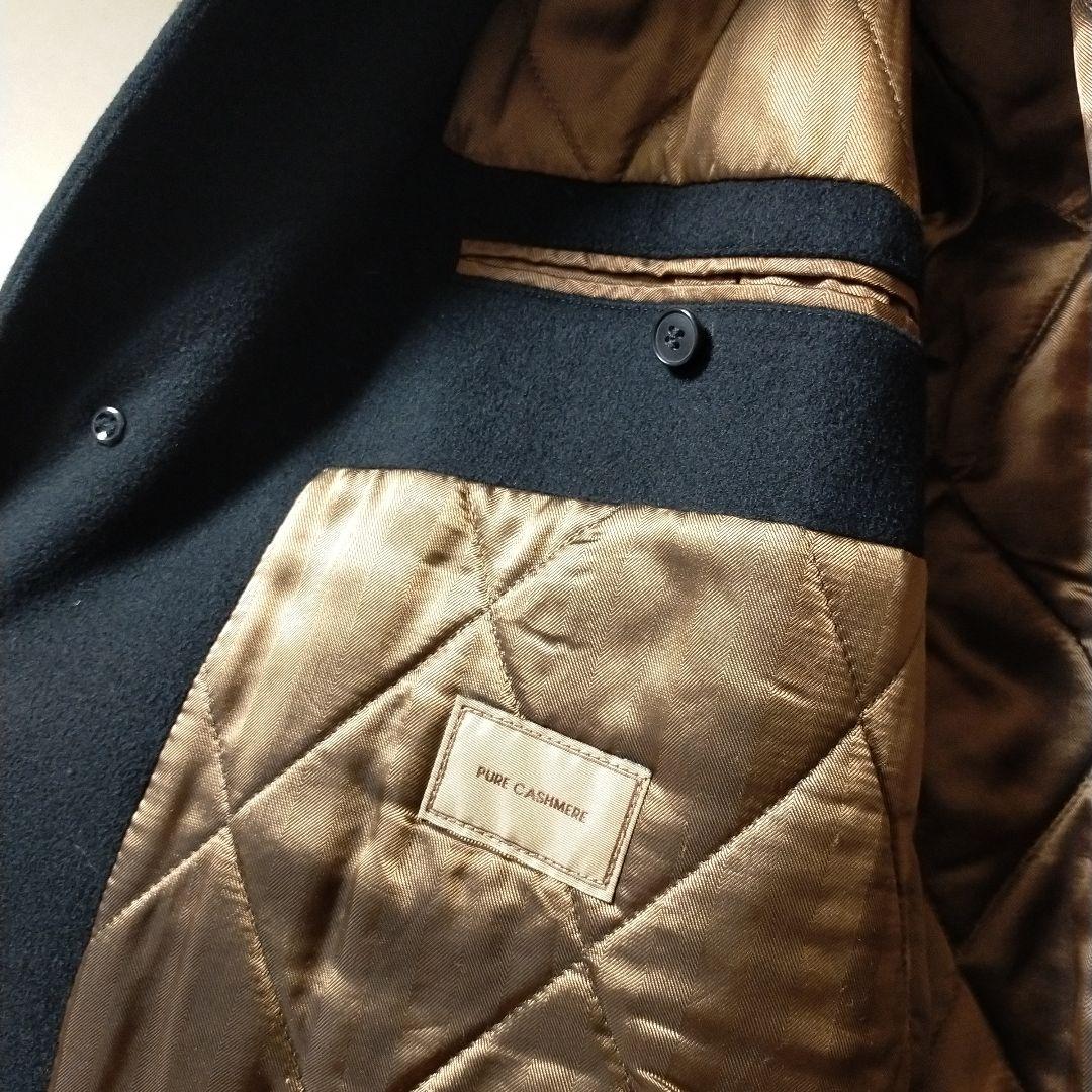 Barneys NEW YORK 黒 カシミヤコート