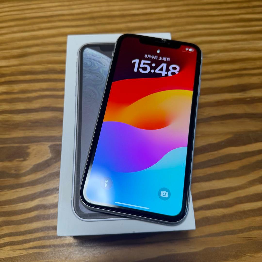 iPhoneXR 64GB SIMフリー 初期化済み スマートフォン・携帯電話