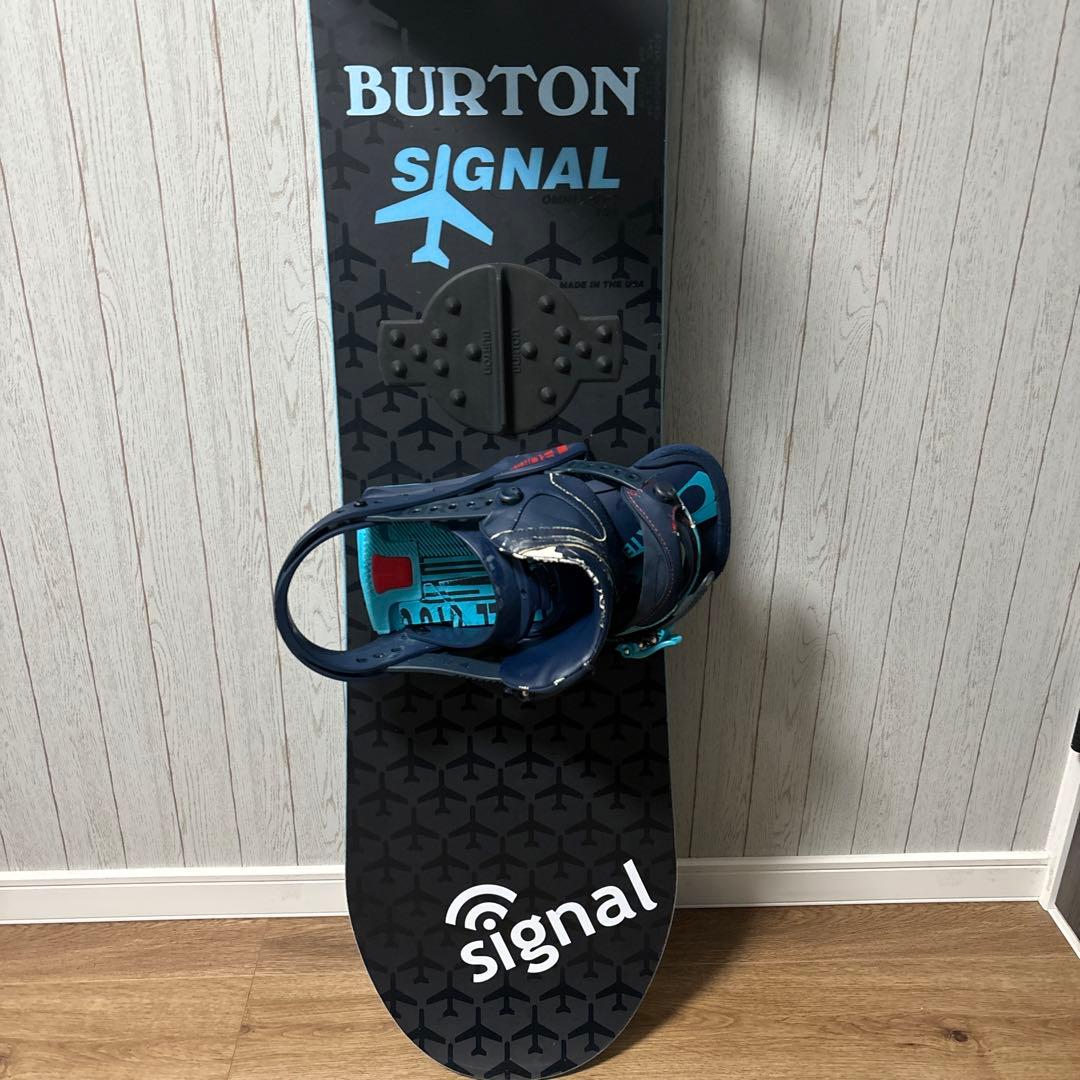 スノーボード154cm【板:signal.バイン:バートン】