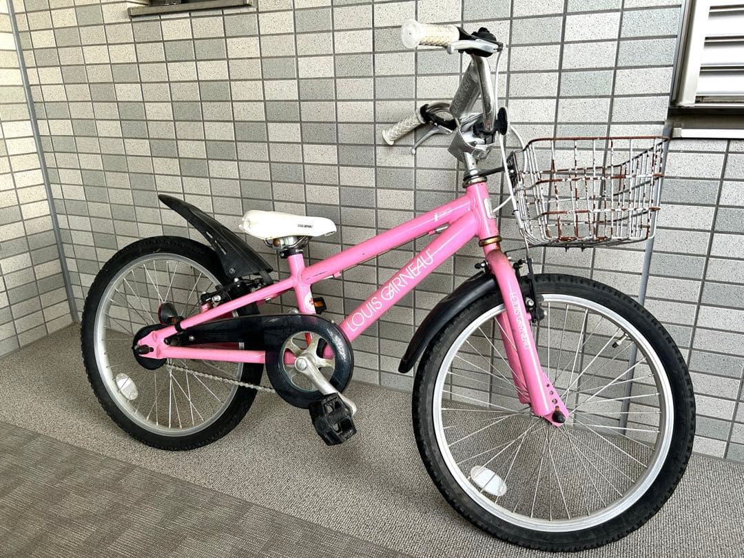 LOUIS GARNEAU ルイガノ キッズバイク 20インチ ピンク - メルカリ