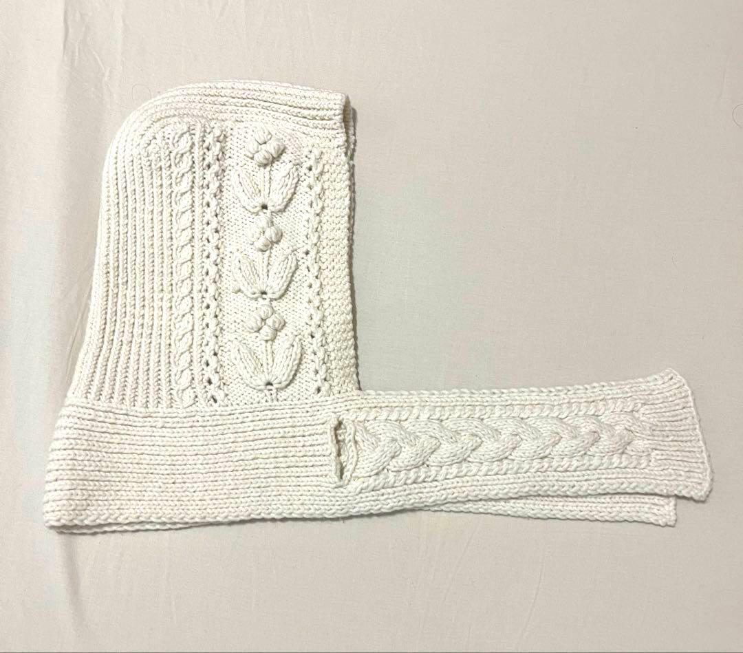 最終値下げ！yuki fujisawa バラクラバ ivory