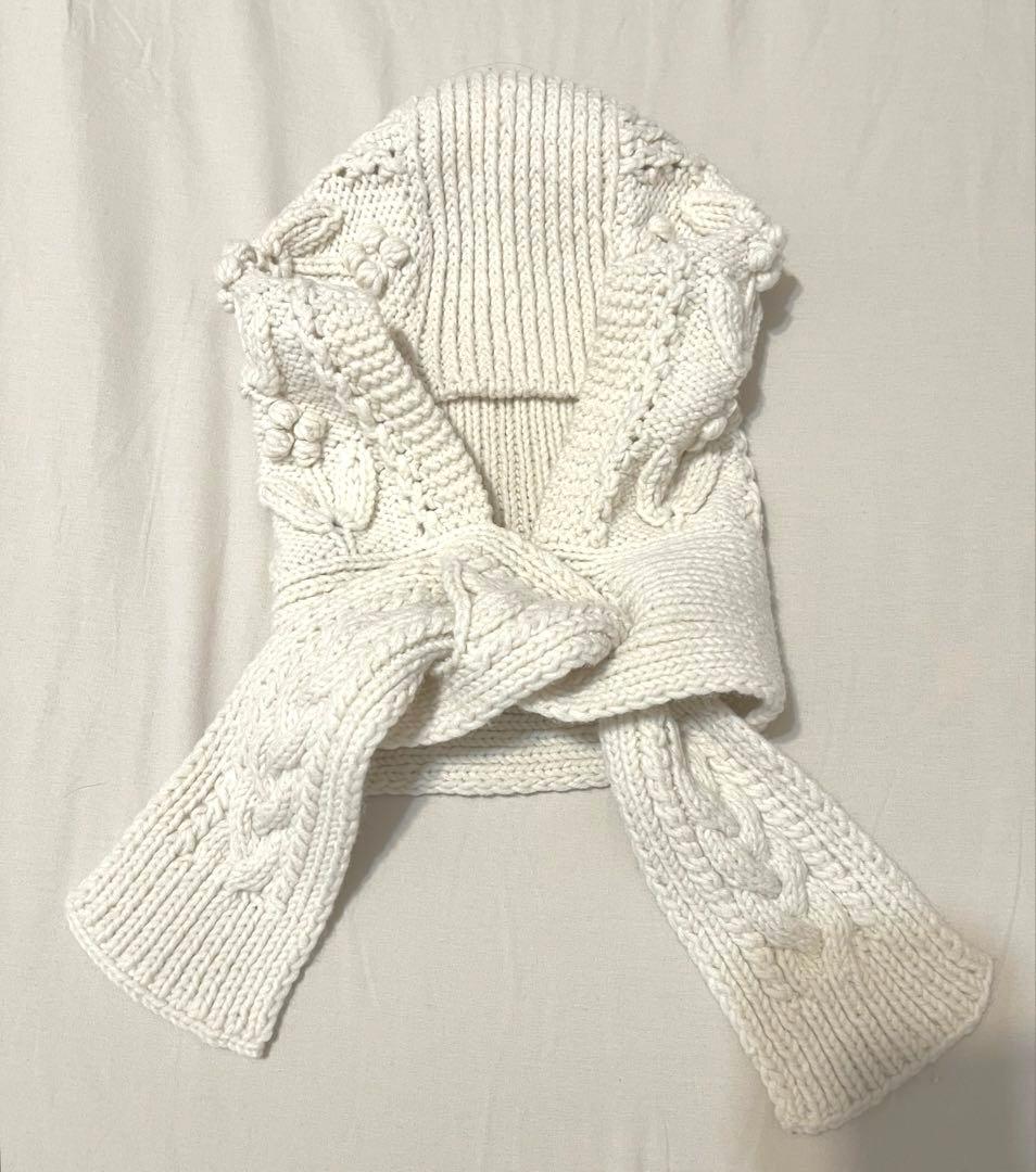 最終値下げ！yuki fujisawa バラクラバ ivory