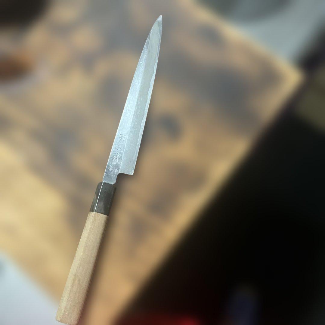 木屋 柳刃包丁 木製ハンドル 鋼製 - メルカリ