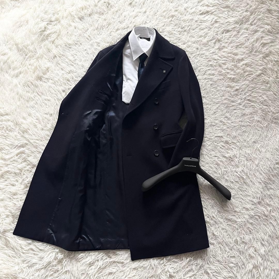 <24AW>TAGLIATORE×ブリッラ RICH ダブルチェスターコート42