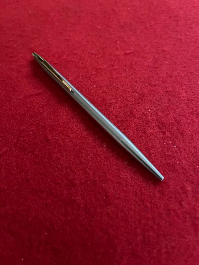 美品‼️モンブランボールペン スリムライン ノブレス シルバー