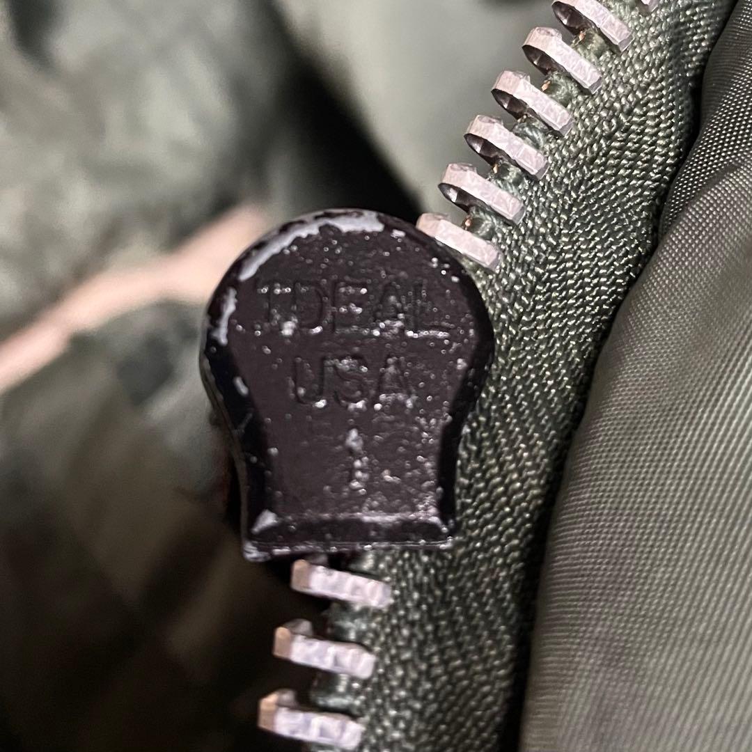 アルファインダストリーズ　N-3B フライトジャケット　アメリカ製　USA製