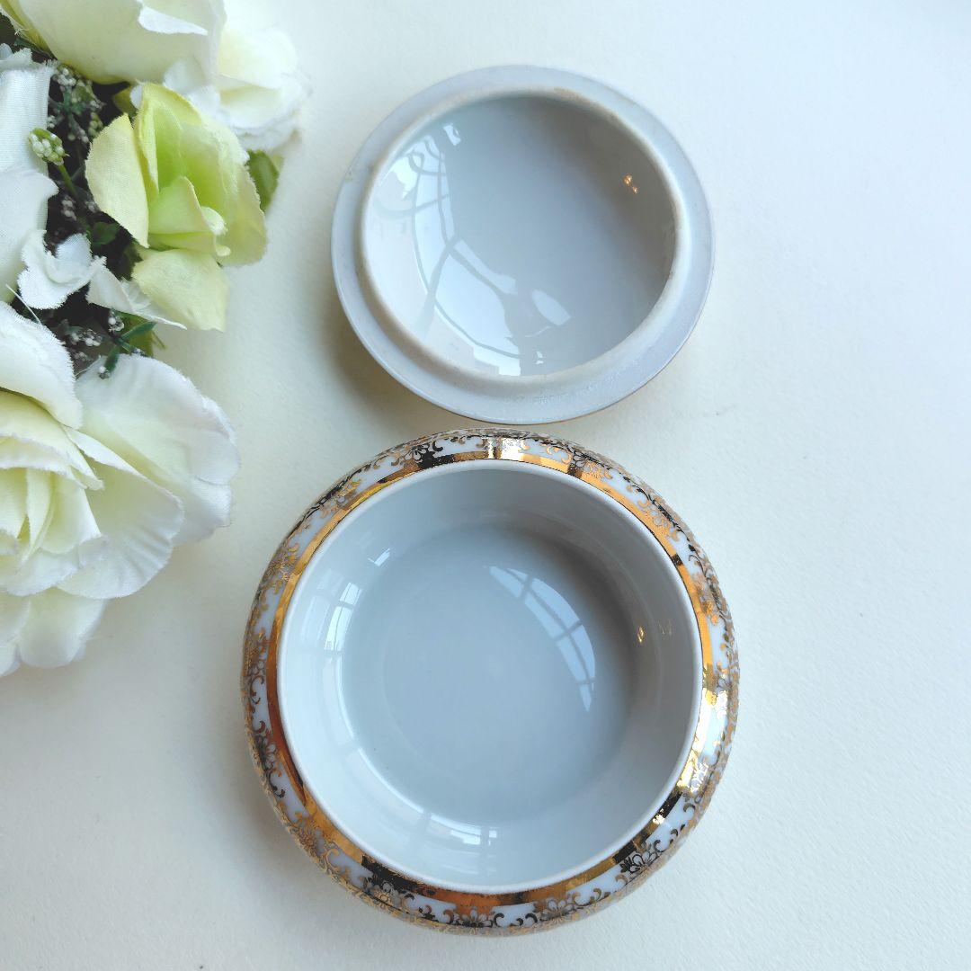 アンティーク　リモージュ　小物入れ　キャンディBOX