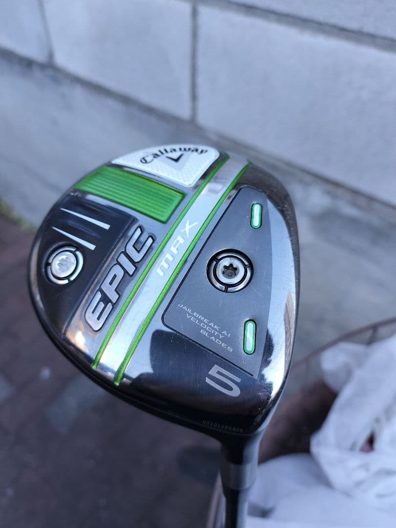 Callaway EpicMAXドライバー、5番ウッド2本セット