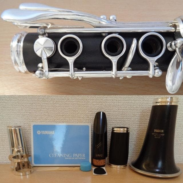 極美品★ヤマハ YCL-450 クラリネット★クリーニング・全タンポ交換済み◎