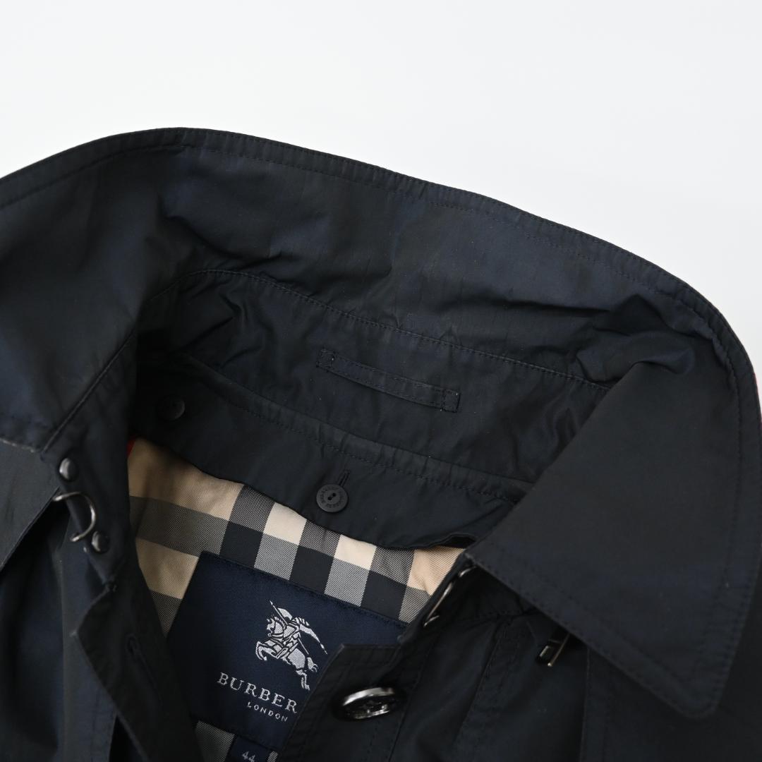 48285★年 バーバリーロンドン トレンチコート ノバチェック ライナー付き”