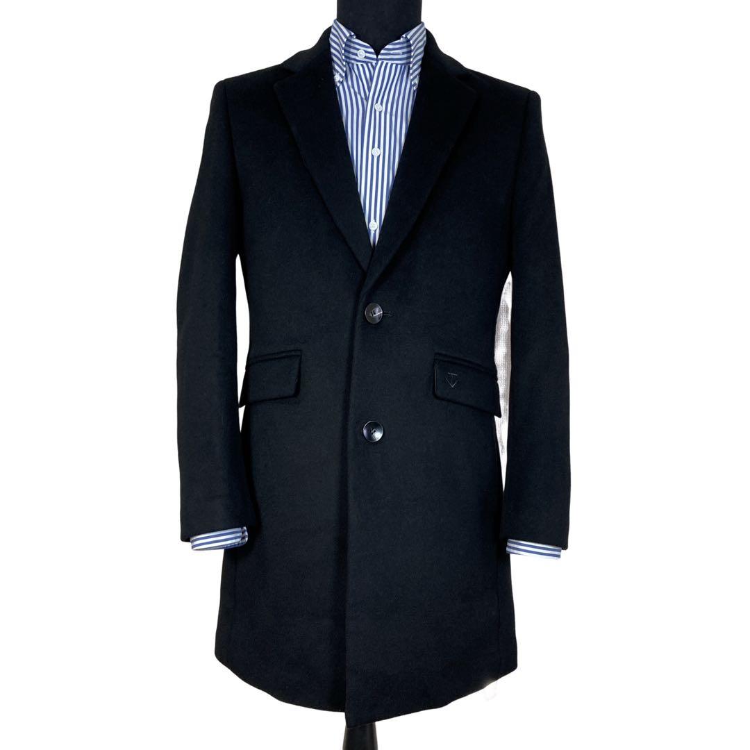 新品タグ付き！定価22万 ロベルトカバーニ カシミア100％ チェスター