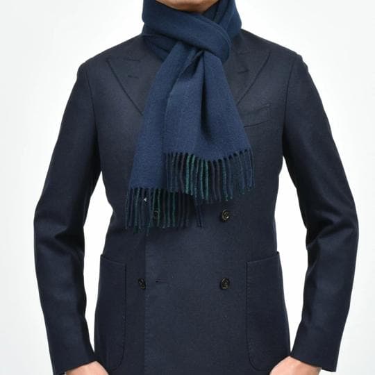 【新品未使用】ジョシュア エリス ウールカシミア マフラー 30×180cm