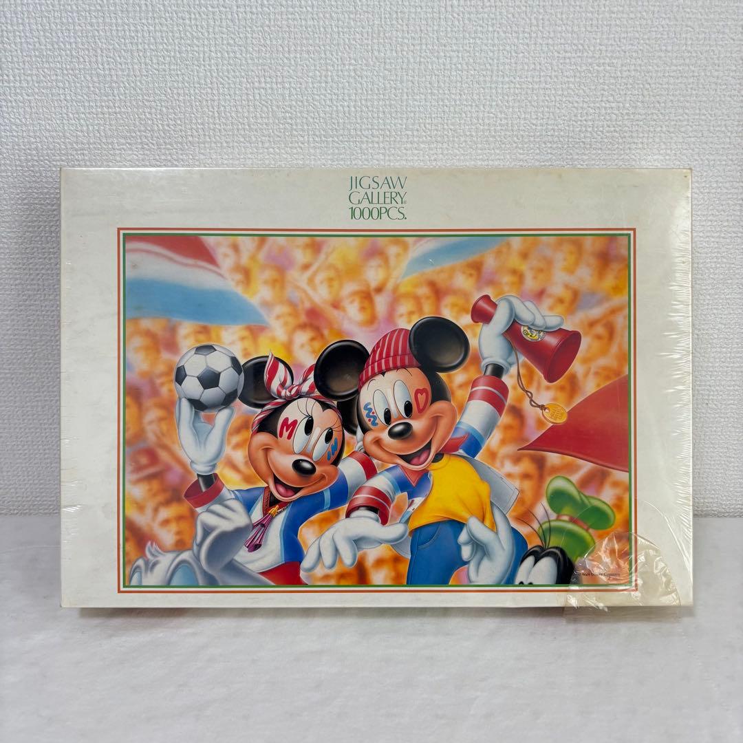 未開封】レア ミッキー＆ミニー サポーターズ ジグソーパズル 1000ピース