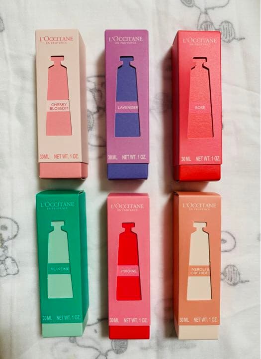 新品　ロクシタン　L’OCCITANE ハンドクリーム 30ml 6本セット