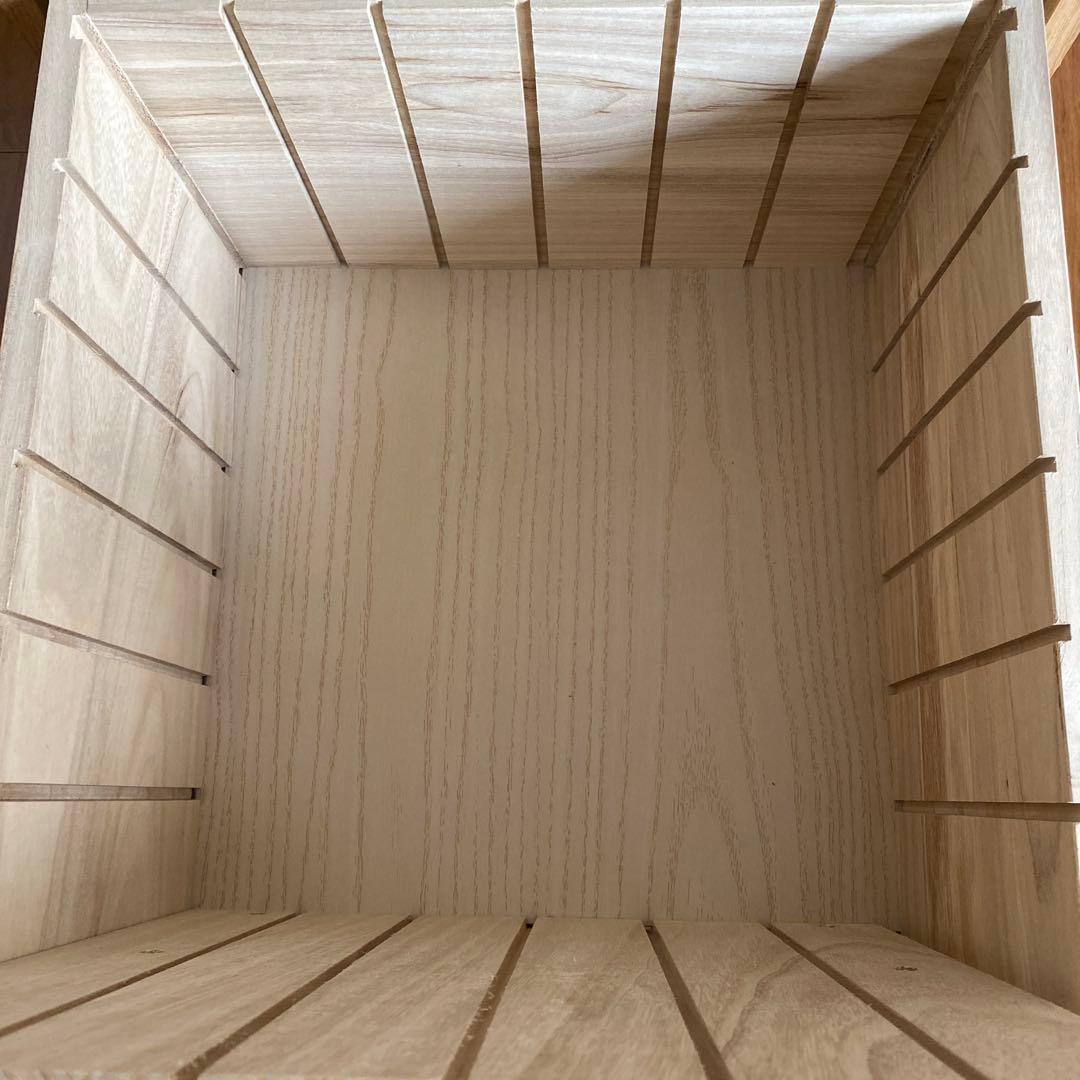 ☆ai☆【無印良品】オーク無垢材デスクキャビネット（ワイド引出2段)