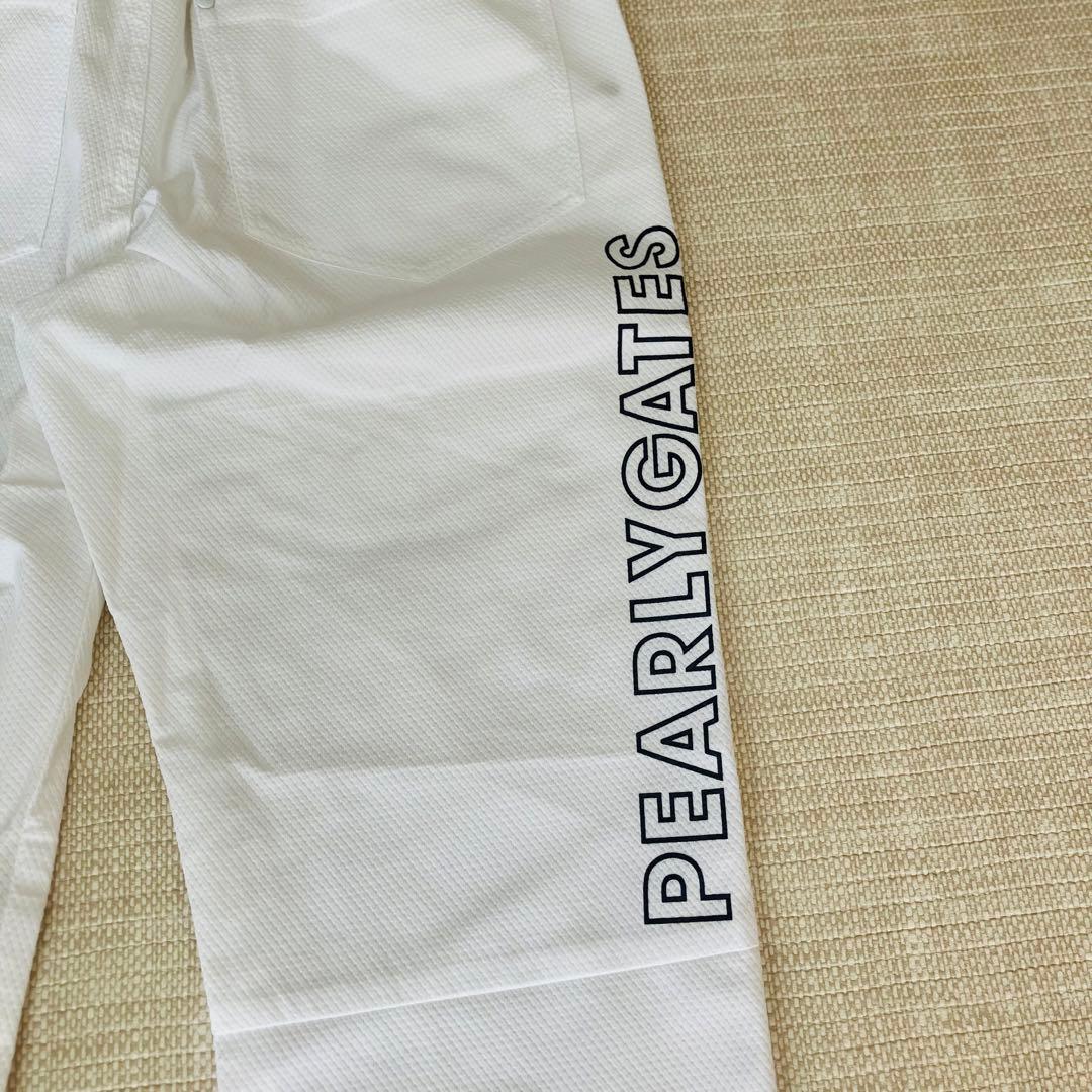 【新品タグ付】パーリーゲイツ ジョガーパンツ サイドロゴ ゴルフ ストレッチ S