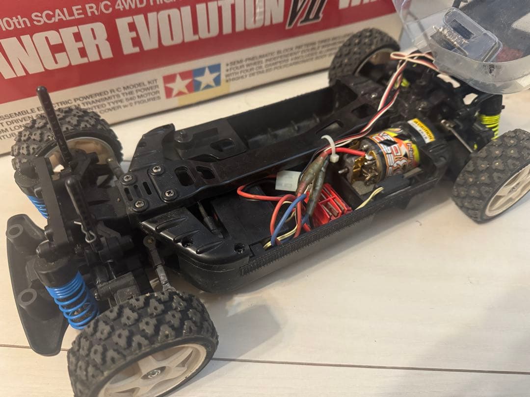 1/10 ラジコン　インプレッサWRC '99 & ランエボVII セット