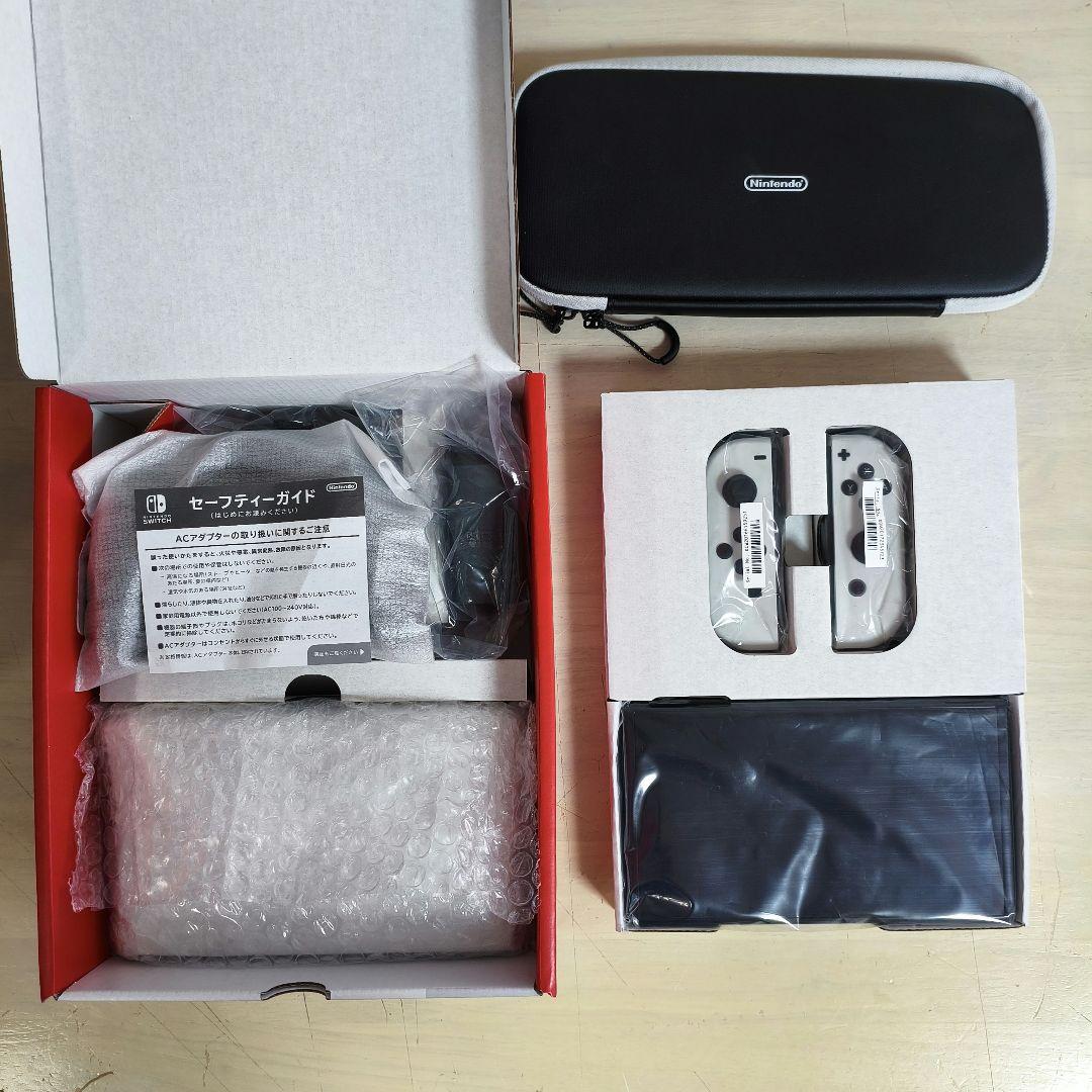 おまけケース付き】Nintendo Switch 有機EL モデル 白 - メルカリ