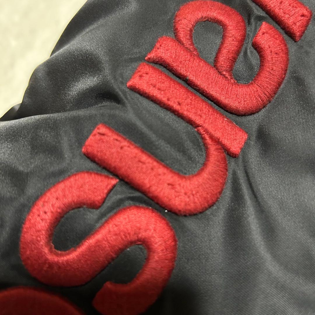 VANSON MA-1 フライトジャケット 裏地 シンサレート カモフラ 黒 S