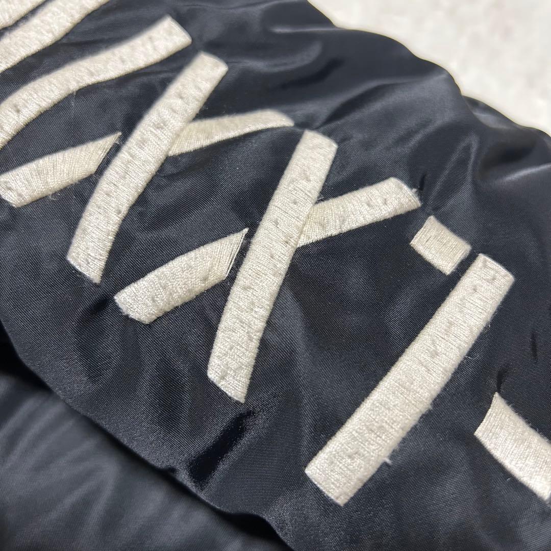 VANSON MA-1 フライトジャケット 裏地 シンサレート カモフラ 黒 S