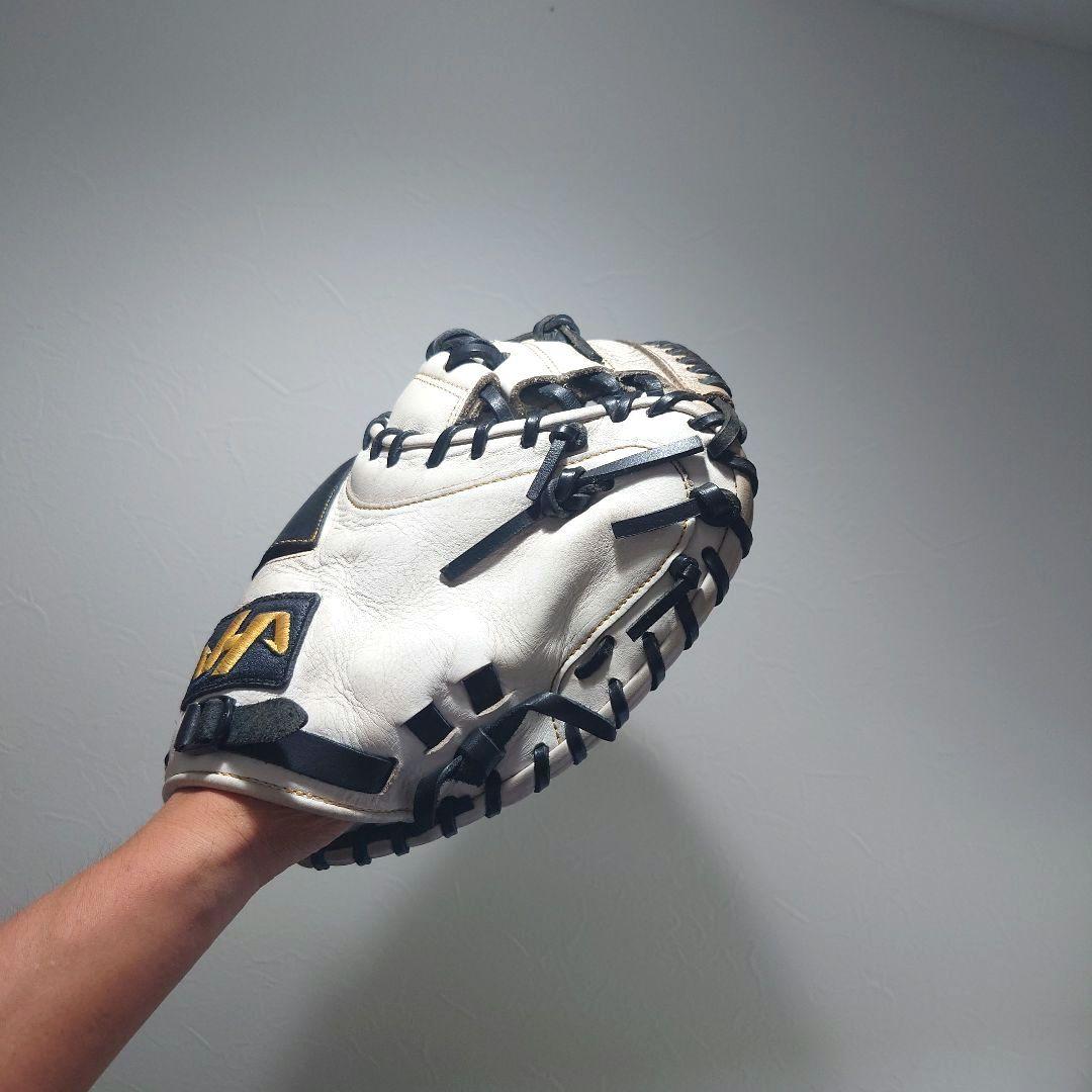 ハタケヤマ キャッチャーミット TH-YS2 軟式野球グローブ 赤黒