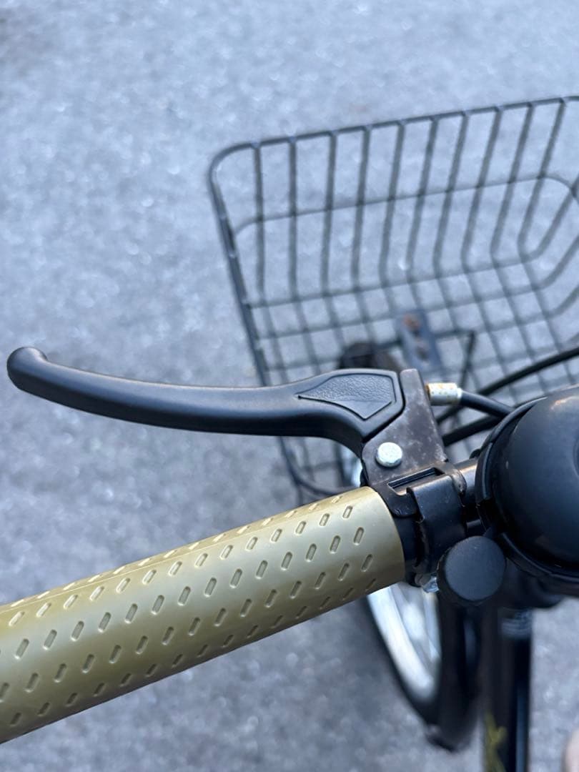 神戸★ほぼ未使用(詳細下記)★折りたたみ自転車★20インチ★6ギア★カゴつき