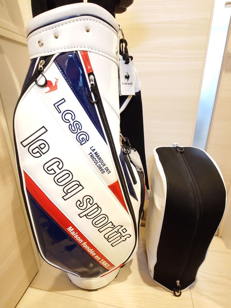 ロイヤルコレクション メンズゴルフクラブセット ルコックキャディバック付