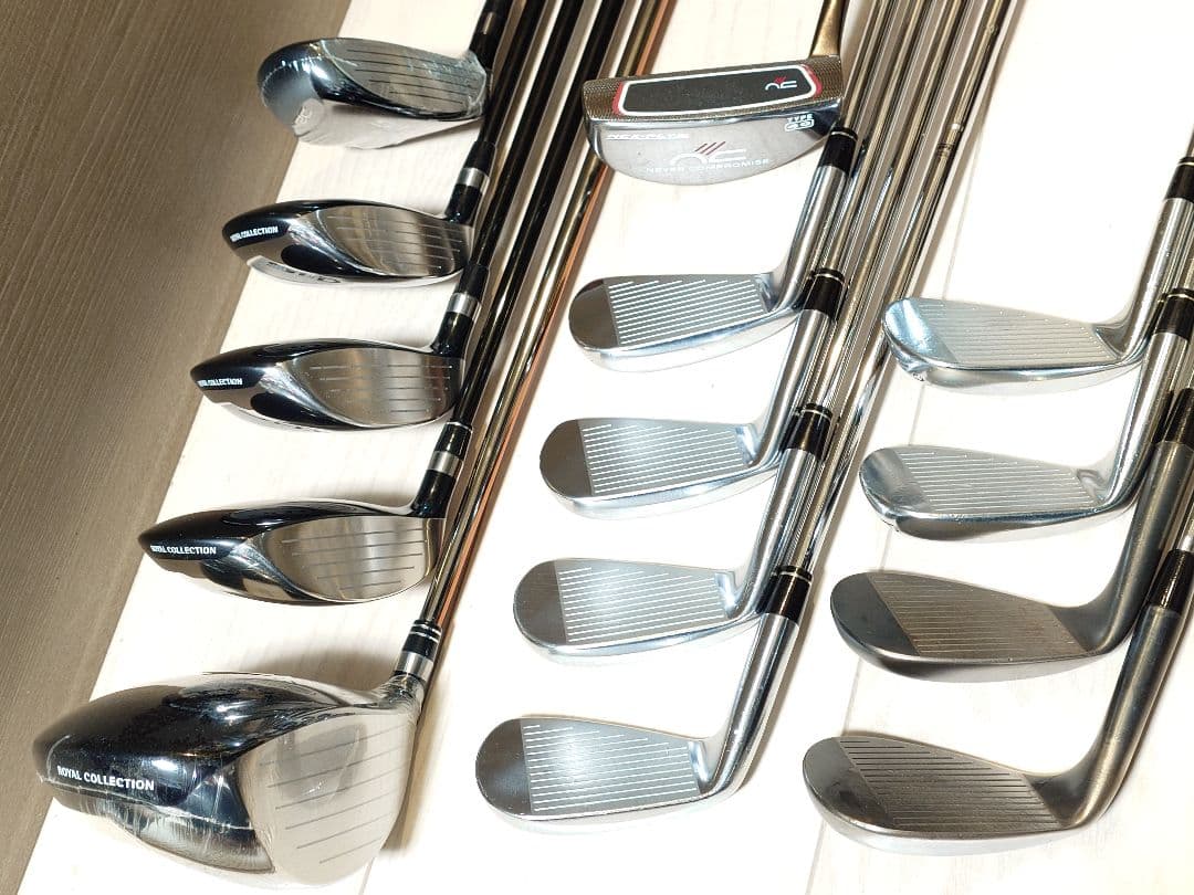 ロイヤルコレクション メンズゴルフクラブセット ルコックキャディバック付