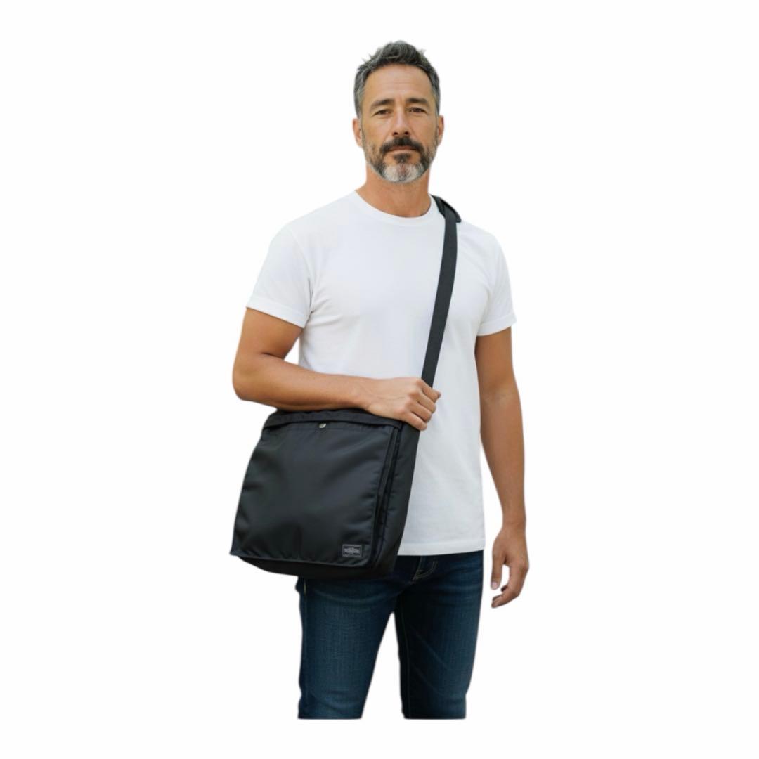 【カッターマンさま】ポーター タンカー ショルダーバッグ メッセンジャー　縦型