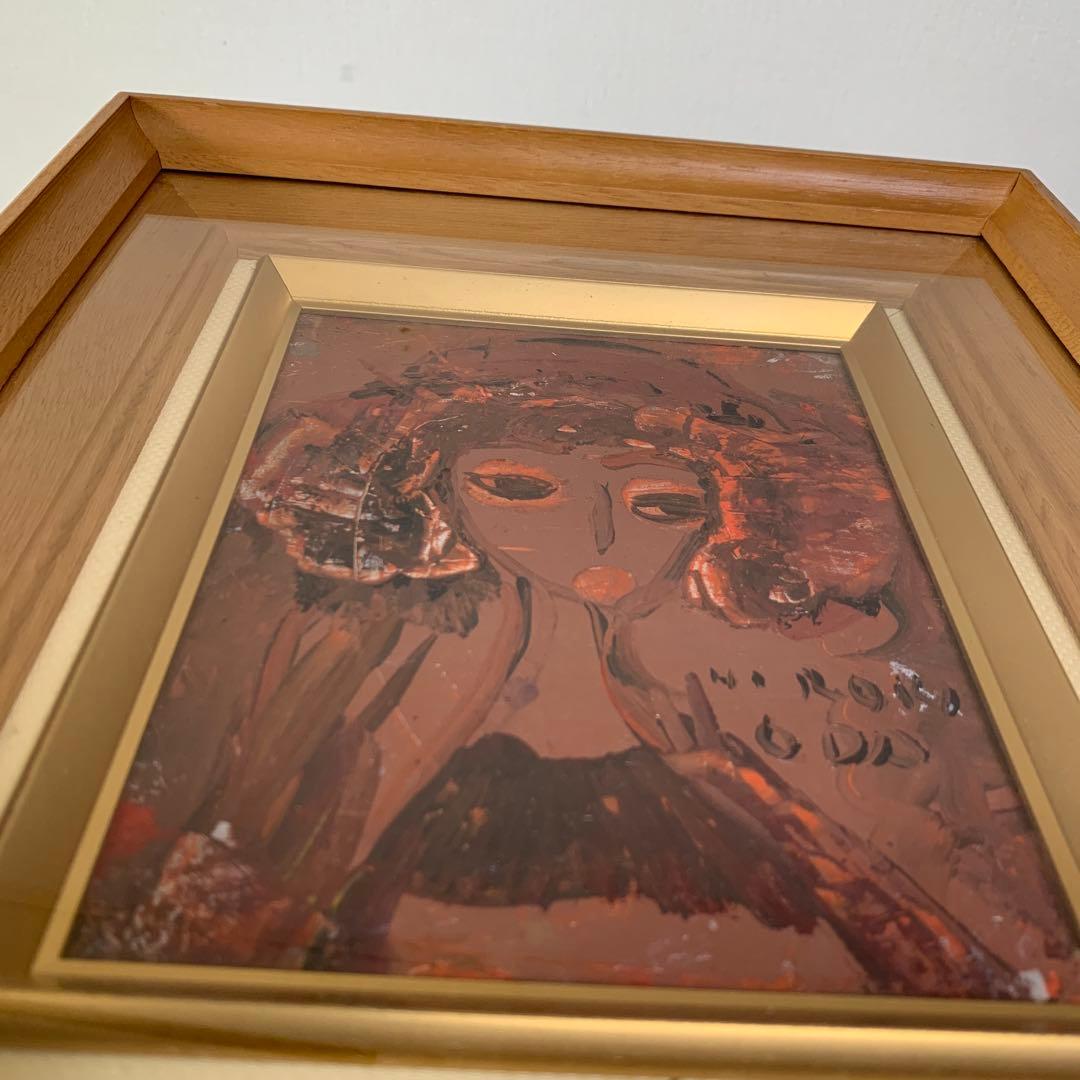 抽象画 女性の肖像 織田廣喜 オダヒロキ - メルカリ