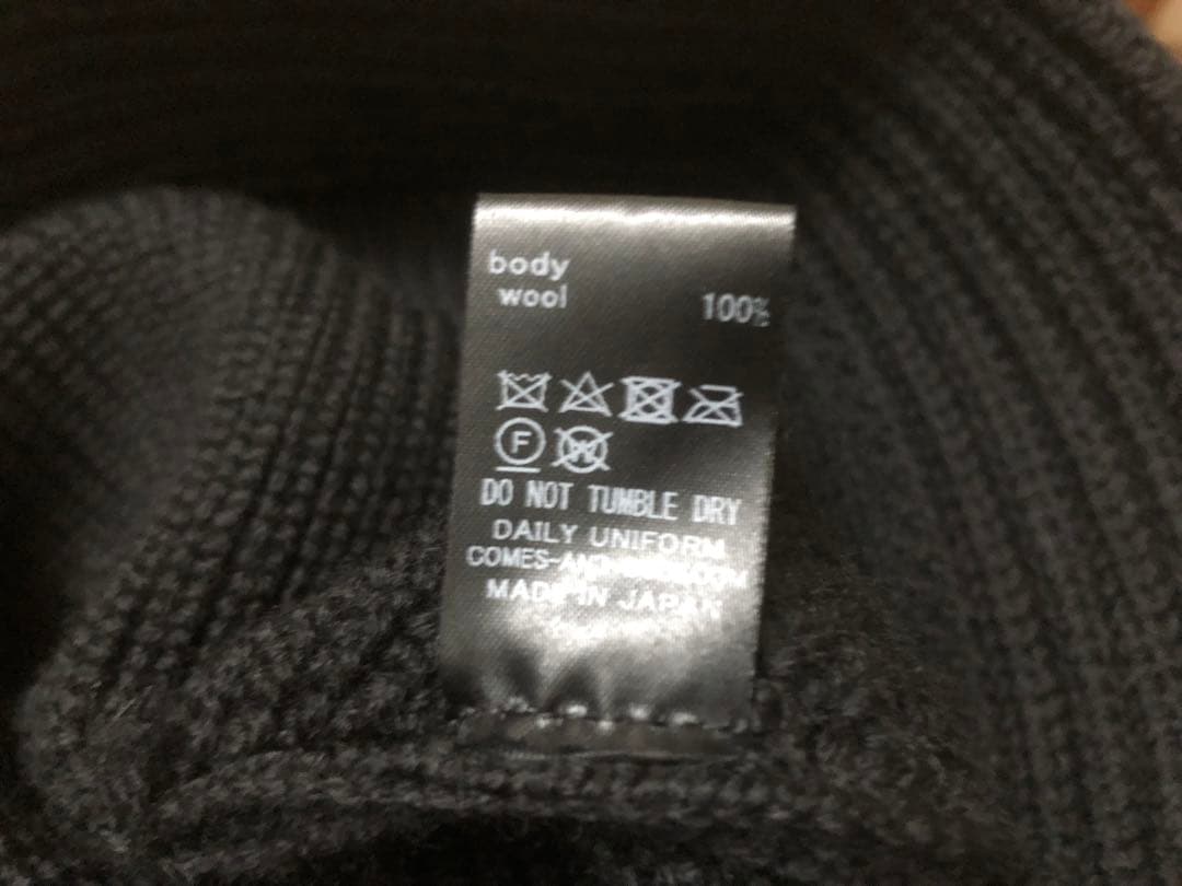 帽子 COMESANDGOES/WOOL KNIT BALLOON HAT