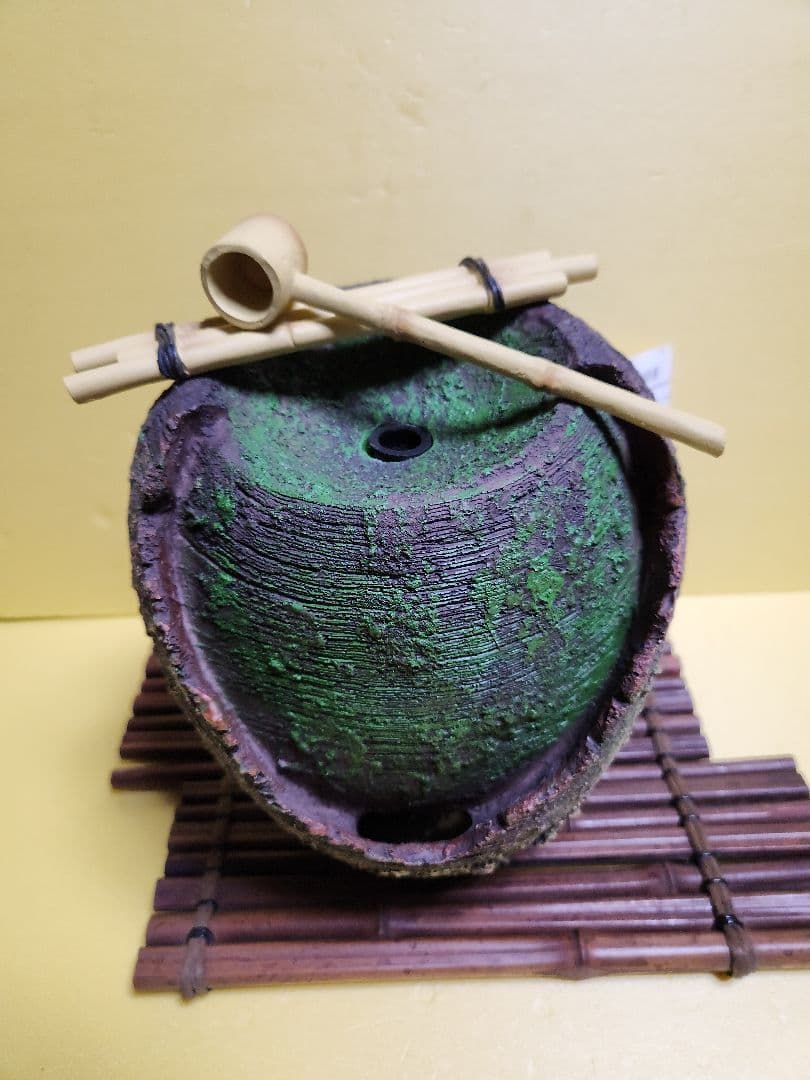 電動つくばい 湧き水つくばい 循環式 噴水 和風 日本 電動つくばい