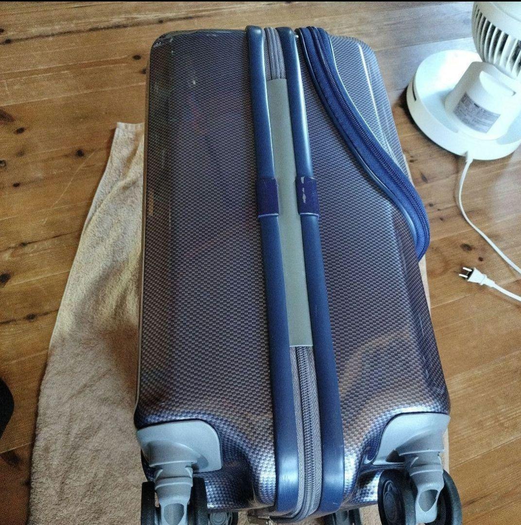 【値下げ】ace（エース）のダークブルー・ハードシェルキャリーケース