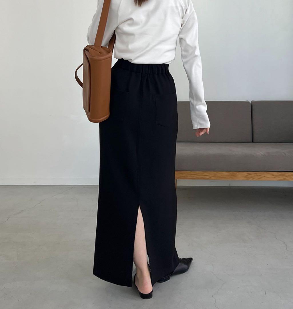 CAPRICIEUX LE'MAGE　マキシ Iラインスカート PSサイズ